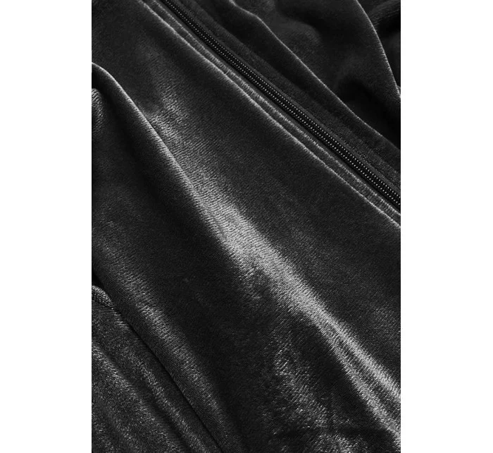 Černý dámský velurový dres model 17605983 - Defox
