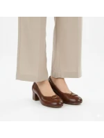 Dámske hnedé lodičky Potocki SZ12788 Dámske hnedé lodičky Potocki SZ12788