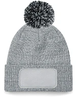 B 443 Pletená čepice Snowstar® model 22481856 heather grey/black - Beechfield B 443 Pletená čepice Snowstar® model 22481856 heather grey/black - Beechfield