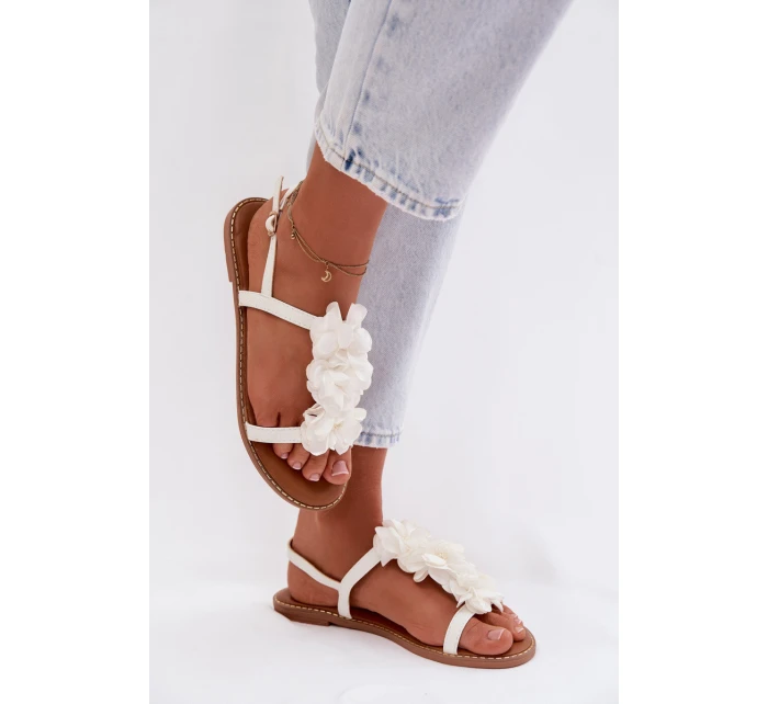 Dámské sandály Ploché S  Bílé model 21961030 - Boto