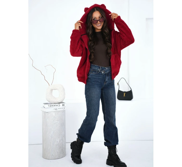 Blúzka CS BL BT1030.00P tmavo červená