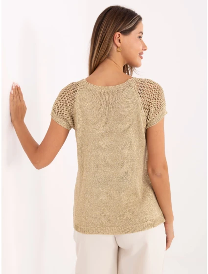 Bluzka MI BZ model 21217616 złoty - FPrice