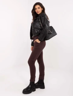 Tepláky RV DR 3589.05X tmavohnedé