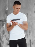 FashionStreet pánske biele tričko RX5556