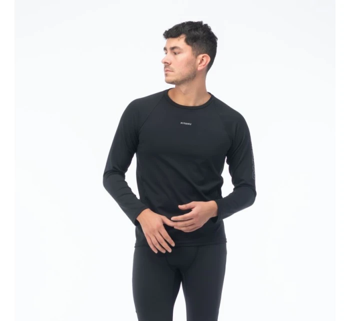 Pánské tričko model 21877287 s dlouhým rukávem - Fitanu