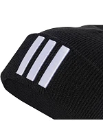 Čiapka Adidas s tromi pruhmi čierna JM3064