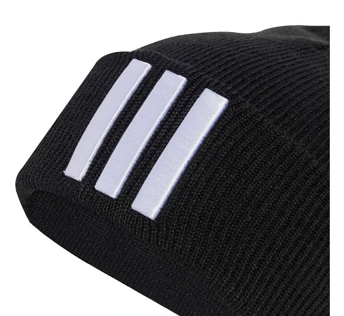 Čiapka Adidas s tromi pruhmi čierna JM3064