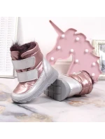 Nepromokavé sněhule s membránou na suchý zip Jr model 17829297 - Kornecki Nepromokavé sněhule s membránou na suchý zip Jr model 17829297 - Kornecki