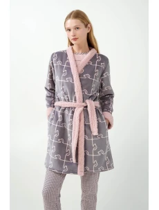 Vamp - Dámsky župan s potlačou 21482 - Vamp