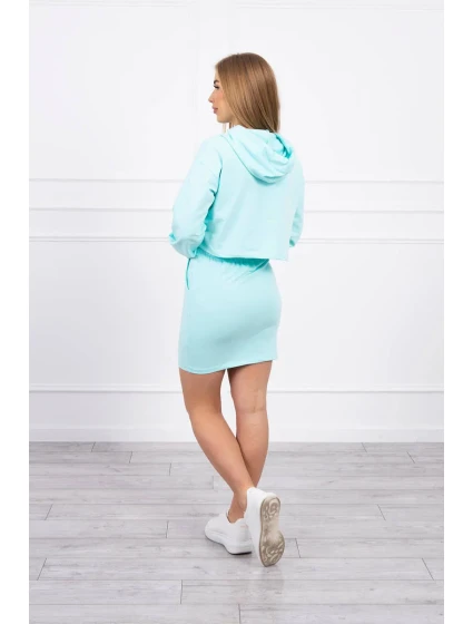 Souprava halenky se sukní mint Souprava halenky se sukní mint