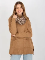 Tunelová šála AT KM ENEC  tmavě lila model 17935316 - FPrice