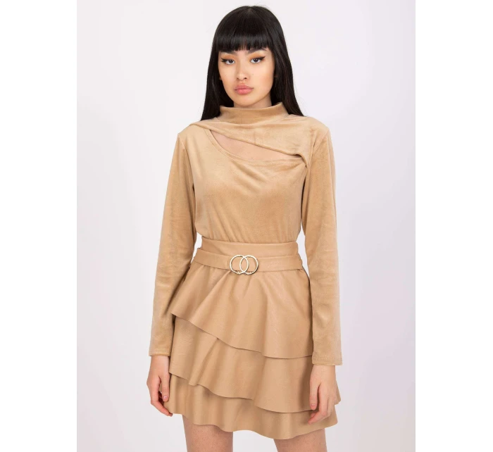 Blúzka DHJ BZ 6561.09P ťava