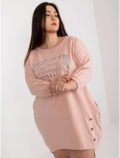 Tunika RV TU 7505.15 svetlo ružová