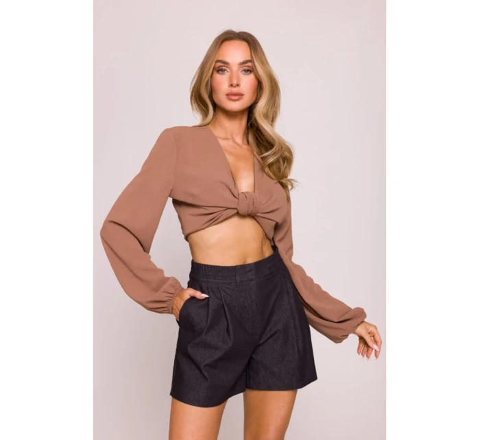 M860 Džínsové šortky - grafitové