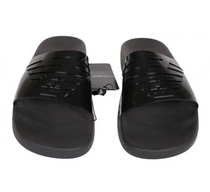 Pantofle model 7456201 černá - Emporio Armani