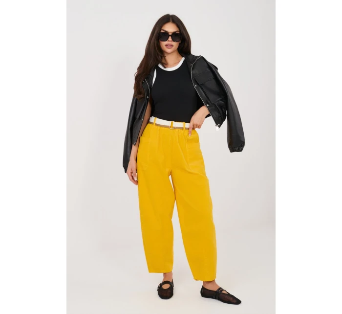 Šnúrové nohavice model 225096 Rue Paris