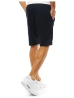 Pánské krátké teplákové šortky tmavě modré Dstreet model 21977343 - FashionStreet
