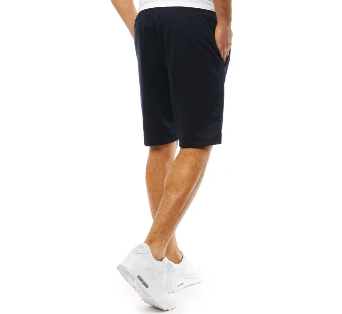 Pánské krátké teplákové šortky tmavě modré Dstreet model 21977343 - FashionStreet