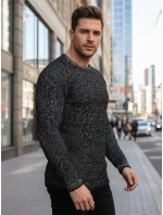 Pánský svetr černý model 21995129 - Dstreet Pánský svetr černý model 21995129 - Dstreet