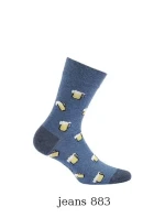 Pánske ponožky Wola Perfect Man vzorované W 94N03 Casual