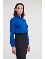 Russell Athletic 934F Popelínová blúzka s dlhým rukávom 11.934F corporate blue Russell Athletic 934F Popelínová blúzka s dlhým rukávom 11.934F corporate blue