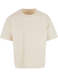 Build your Brand BY 439 Pánske hrubé tričko „Cropped Oversize“ 56.0439 pieskové