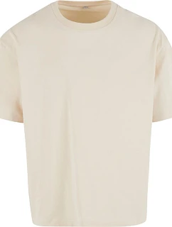 Build your Brand BY 439 Pánske hrubé tričko „Cropped Oversize“ 56.0439 pieskové