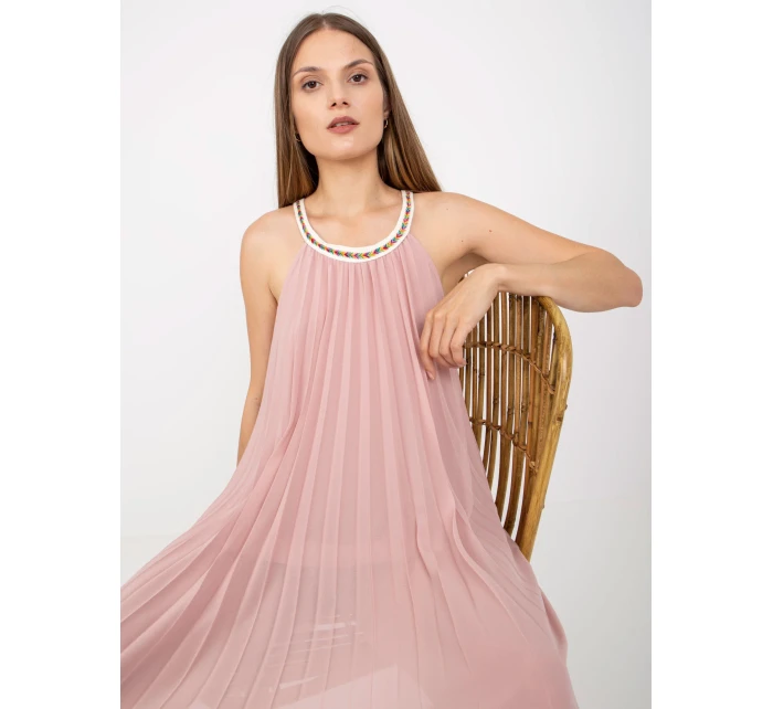 Šaty DHJ SK 0010.35 svetlo ružová