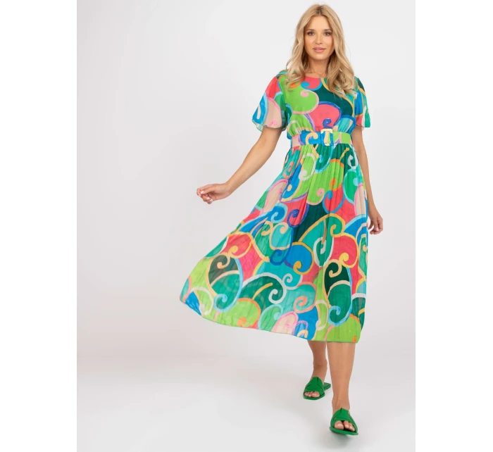 Šaty DHJ SK 13769.66P zelené Šaty DHJ SK 13769.66P zelené