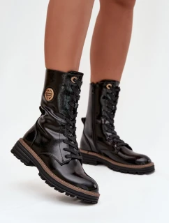 Šnurovací vyšší model 222519 Krok v štýle