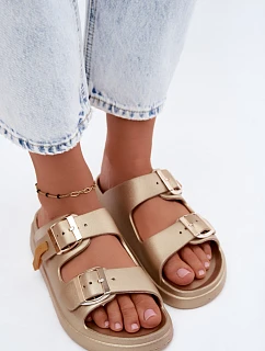 Klapky na platformě model 228374 Step in style