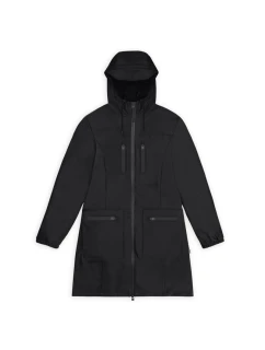 Dámska bunda Rains mackintosh CARGO CURVE JACKET W3 12050 01 BLACK