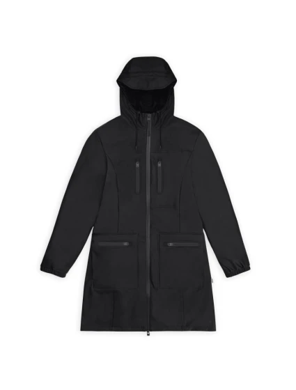 Dámska bunda Rains mackintosh CARGO CURVE JACKET W3 12050 01 BLACK Dámska bunda Rains mackintosh CARGO CURVE JACKET W3 12050 01 BLACK