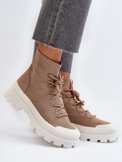 Dámské Nazouvací Botky Hnědé model 21651826 - Boto