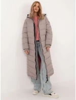 Kabát D51160XB44540A1 tmavo lila Kabát D51160XB44540A1 tmavo lila