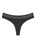 Dámske tangá Feel of Modal String 3P - BLACK - black 0004 - TRIUMPH