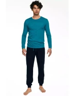 Pánské pyžamo model 21768986 Badge turquise - Henderson