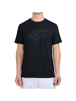 Pánske tričko 4F M3342 deep black 4FWMM00TTSHM3342 20S pánske Pánske tričko 4F M3342 deep black 4FWMM00TTSHM3342 20S pánske
