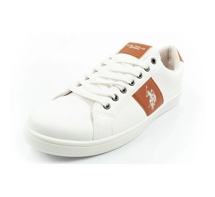 U.S. Polo model 22115567 boty tenisky pánské tenisky módní bílé pohodlné