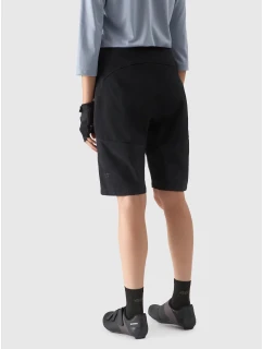 Dámske cyklistické šortky 4F - čierne