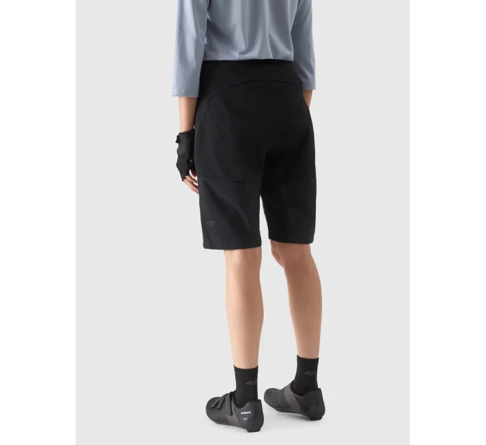 Dámské cyklistické šortky 4F - černé Dámské cyklistické šortky 4F - černé