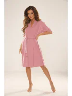 Dámsky župan De Lafense 643 Noela kr/r S-2XL Dámsky župan De Lafense 643 Noela kr/r S-2XL