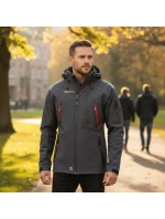 Geographical Norway Techno DB MEN 056 WU1060H/GN-DARK GREY softshellová bunda Geographical Norway Techno DB MEN 056 WU1060H/GN-DARK GREY softshellová bunda
