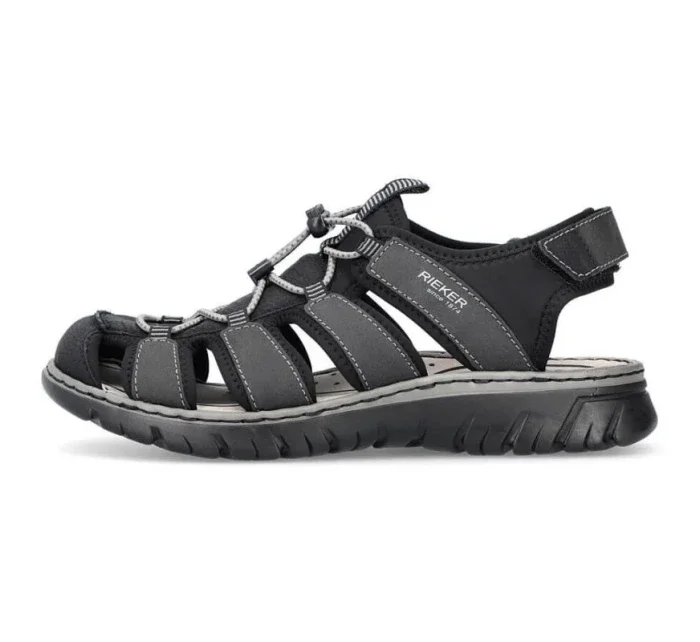 Zabudované sandále Rieker M 26770-00 RKR584 Zabudované sandále Rieker M 26770-00 RKR584