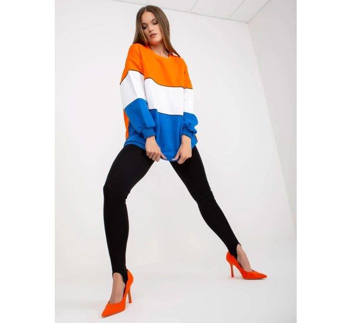 Mikina RV BL model 17445453 oranžová - FPrice Mikina RV BL model 17445453 oranžová - FPrice