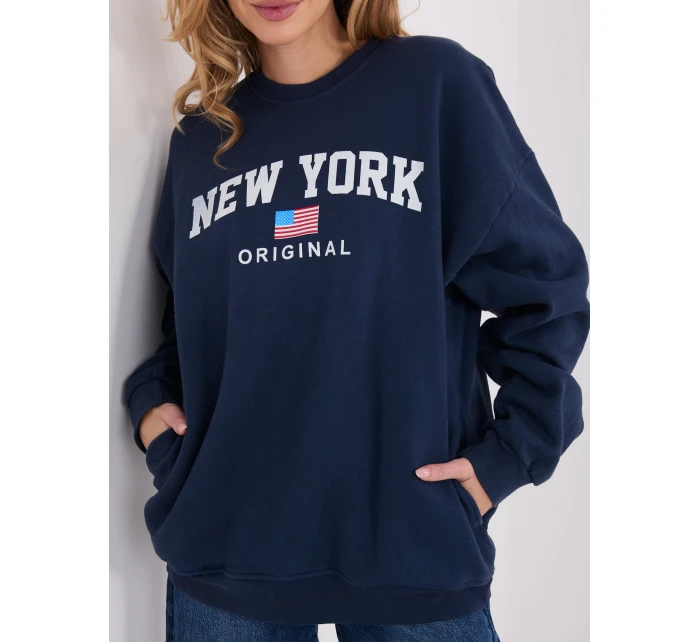 Mikina WT BL A1064.09P tmavomodrá