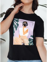 Dámske tričko MEMORY black FashionStreet RY2628