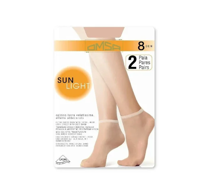 Dámské ponožky Sun Light 8 den model 7457075 - Omsa