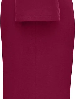 Daiber JN 1808 Pánske pracovné tričko z bio bavlny – Solid 02.1808 wine