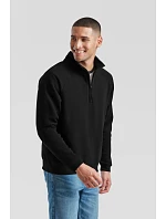 Fruit of the Loom Premium Zip Neck Sweat Mikina s 1/4 zipsom 16.2032 biela